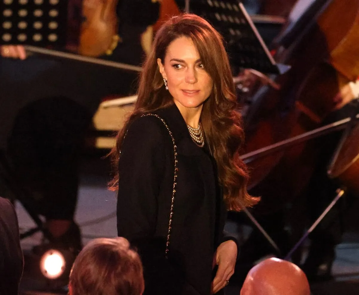Kate Middleton attends a ceremony commemorating Holocaust Memorial Day in London, England
