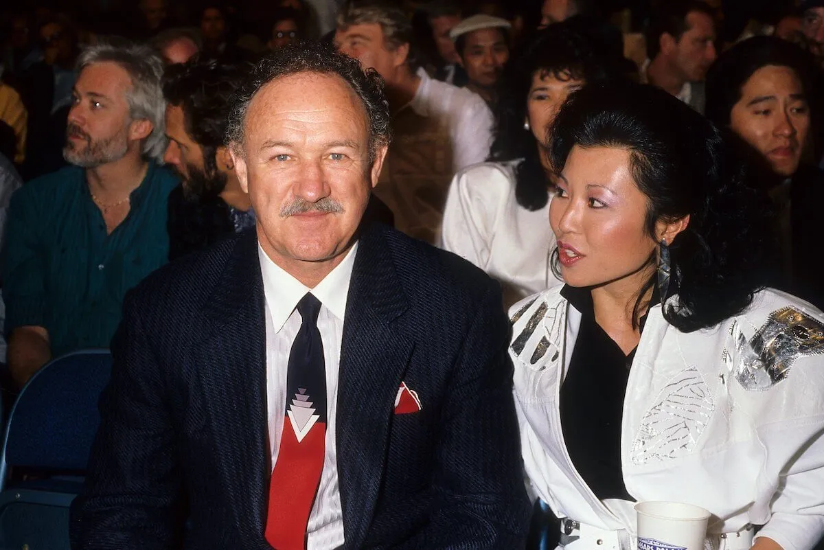 Gene Hackman and his wife, Betsy Arakawa