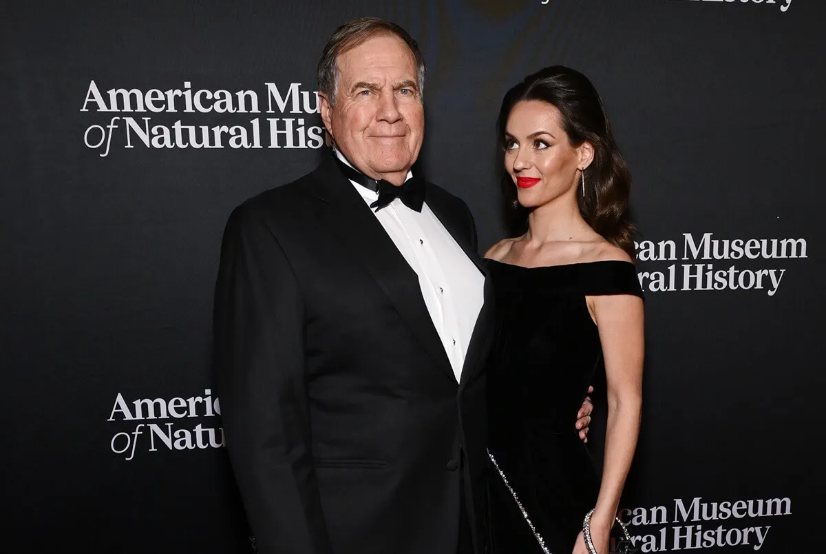 Bill Bellichick and Jordon Hudson attend The American Museum of Natural History's Museum Gala
