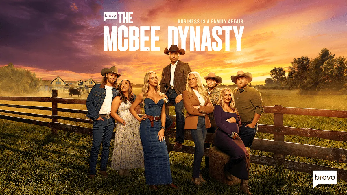 'The McBee Dynasty' Season 2 key art featuring the McBee family