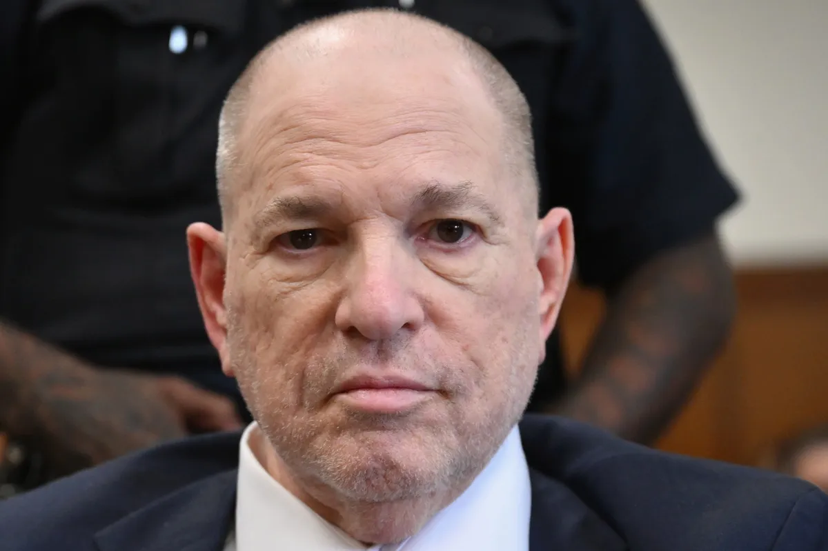 Harvey Weinstein appears in Manhattan Criminal Court for a hearing on May 29, 2024 in New York City.