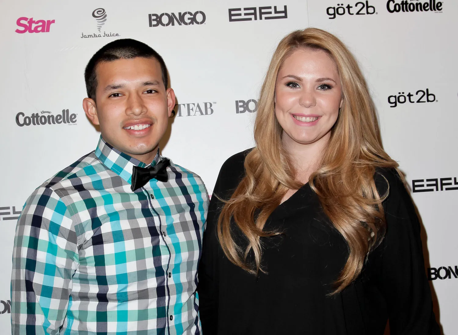 'Teen Mom' stars Javi Marroquin and Kailyn Lowry standing together and smiling